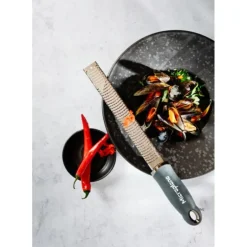 Zesteur Premium Classic Gris Orage Microplane